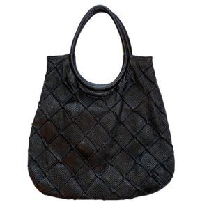 Anthropologie Illona Lattice Shoulder Bag